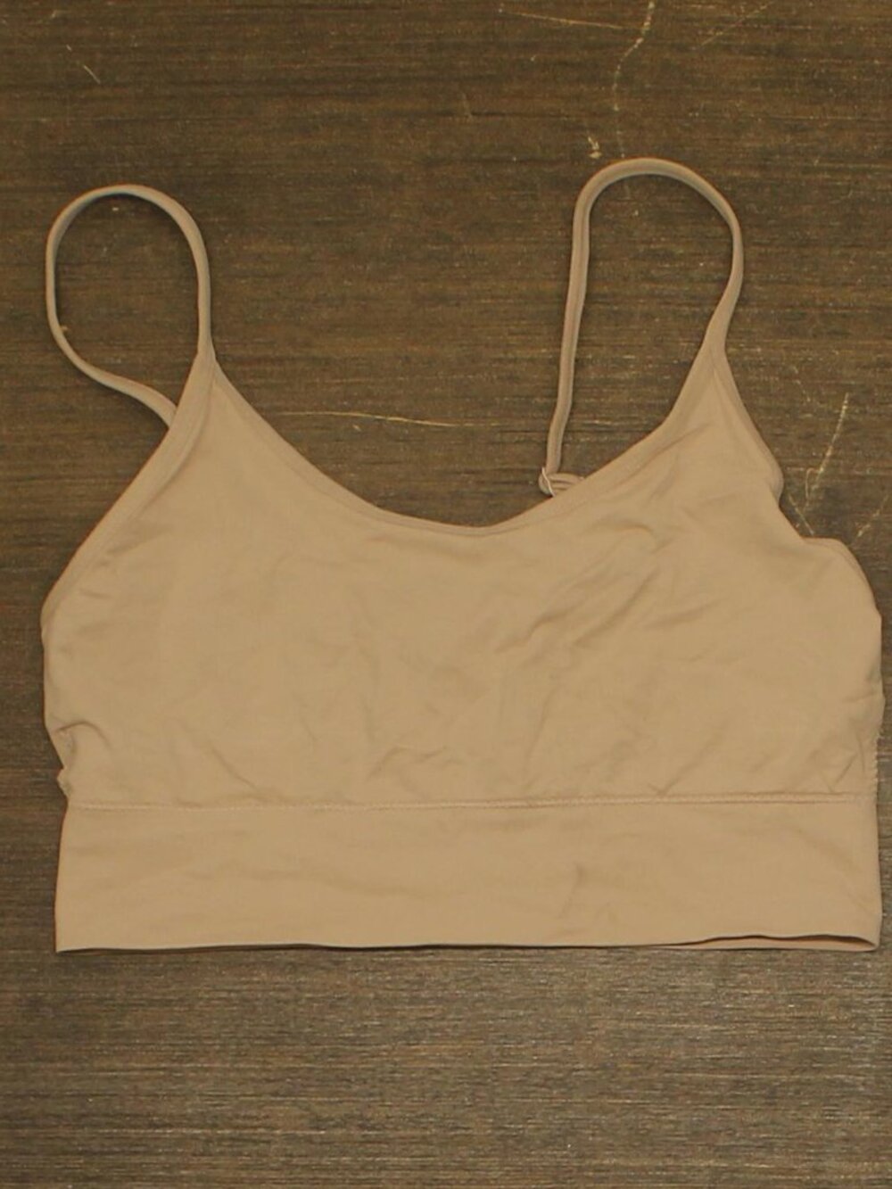 State of Day Womens Seamless Bralette 100180230 Nude Blush Brown L